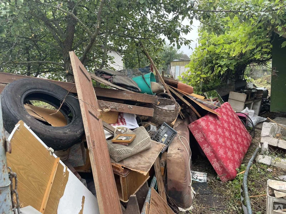 Вывоз хлама в Новом Уренгое в октябре
