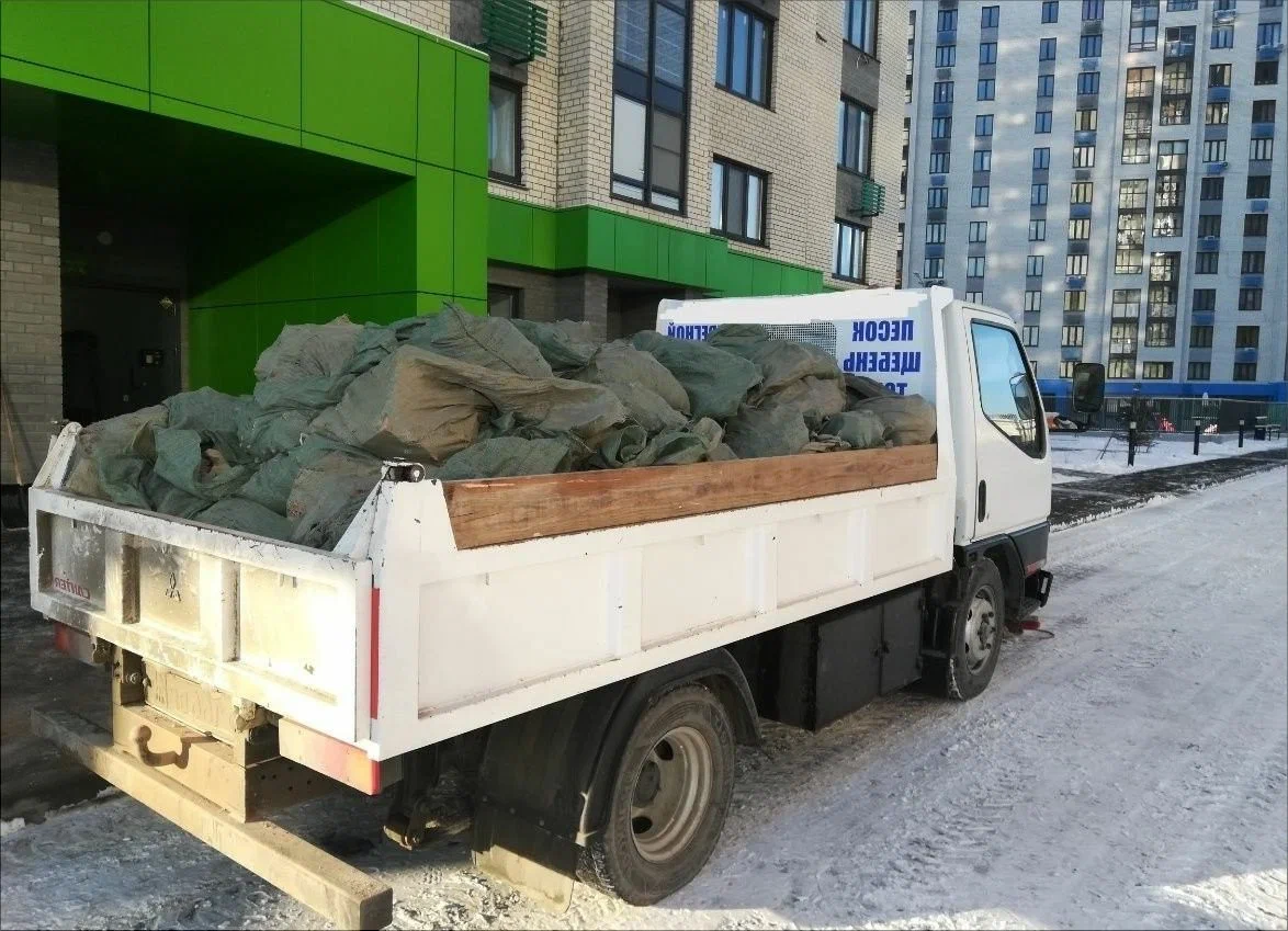 Вывоз мусора грузовым фургоном 3 тонны в Новом Уренгое — цена от 1404 руб., ПроМусор