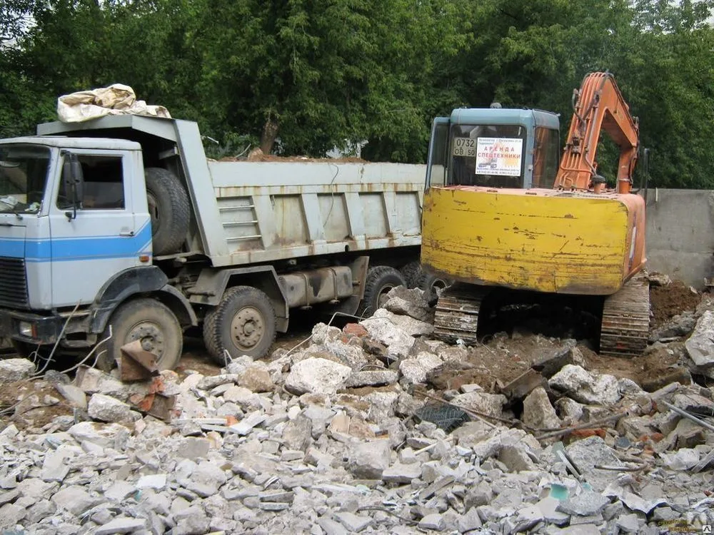 Вывоз бетонного боя и утилизация в Новом Уренгое в октябре