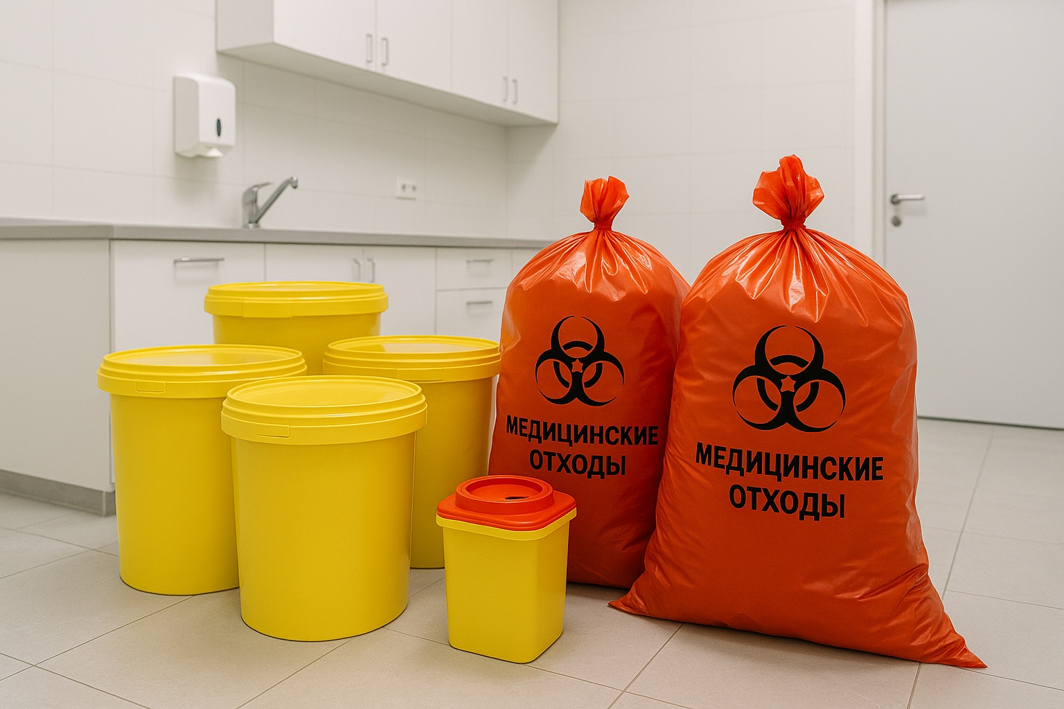 Утилизация медицинских и биологических отходов в Новом Уренгое – вывоз, сбор, лицензия, цены от 12 руб. – ПроМусор